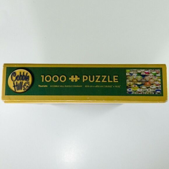 Cobble Hill Teacups 1000 Piece Puzzle - Picture 5 of 7